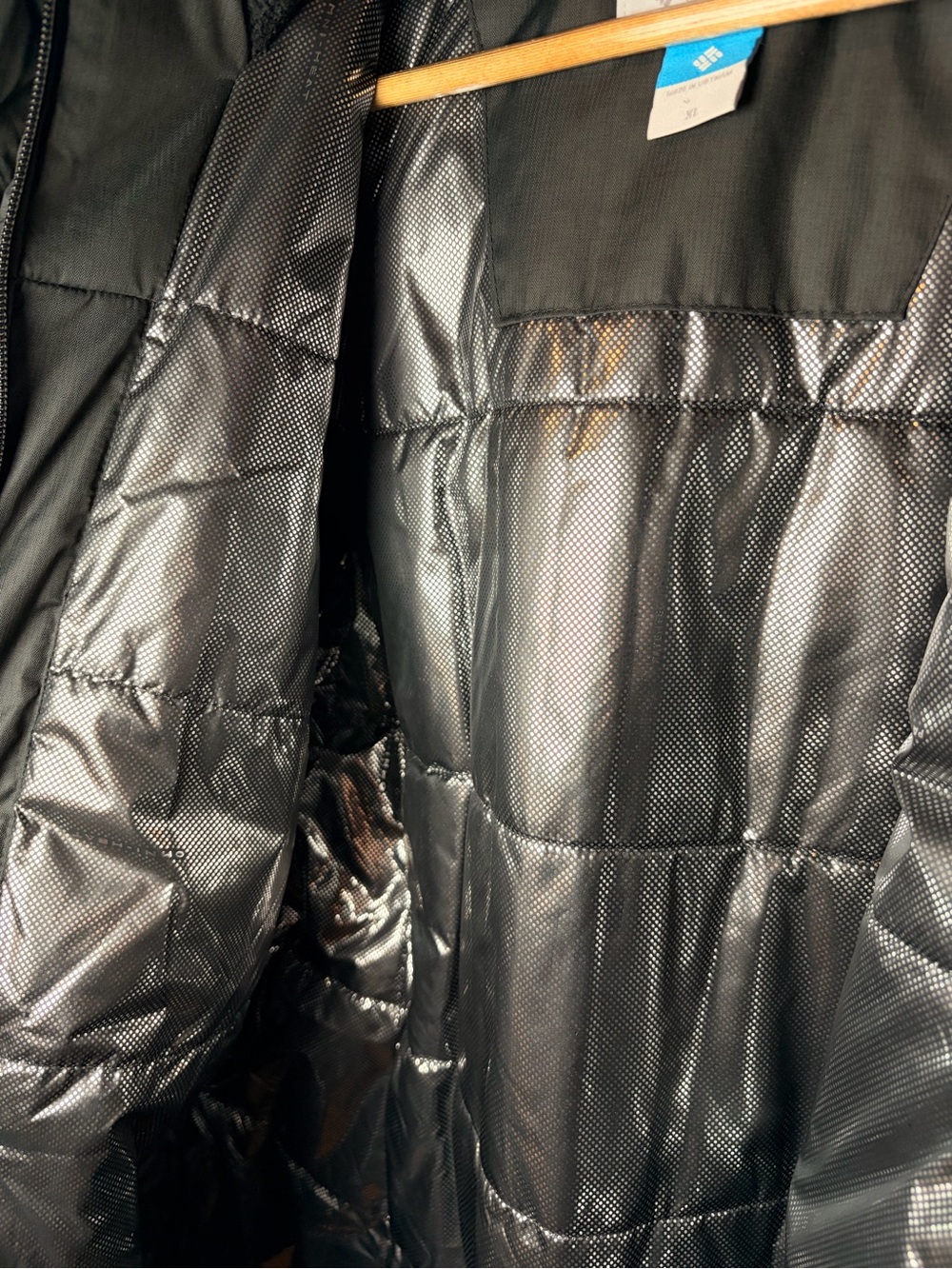 Columbia Suttle Mountain Mid Jacket XL Black Omni Heat Winter Parka - Picture 9 of 14